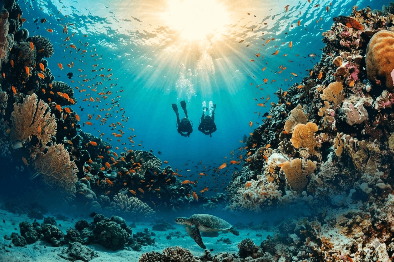 Mini curso de buceo